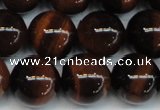 CTE1288 15.5 inches 14mm round A+ grade red tiger eye beads