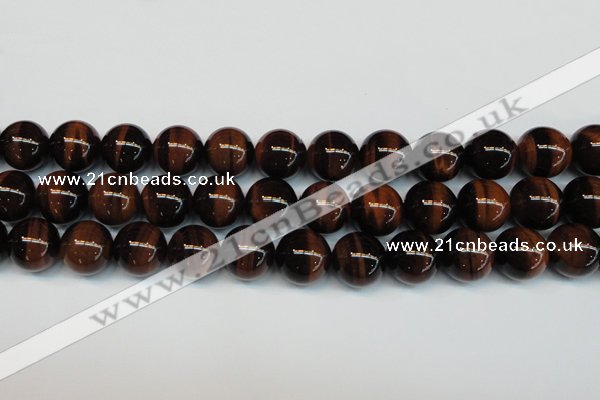 CTE1295 15.5 inches 12mm round AA grade red tiger eye beads