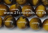 CTE1310 15.5 inches 6mm round B grade yellow tiger eye beads