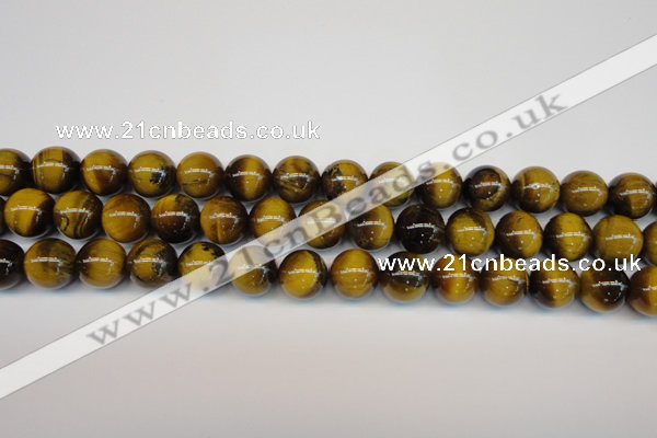 CTE1310 15.5 inches 6mm round B grade yellow tiger eye beads