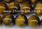 CTE1312 15.5 inches 10mm round B grade yellow tiger eye beads