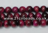 CTE136 15.5 inches 8mm round dyed tiger eye gemstone beads