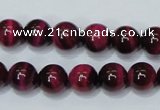 CTE137 15.5 inches 10mm round dyed tiger eye gemstone beads