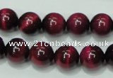 CTE138 15.5 inches 12mm round dyed tiger eye gemstone beads