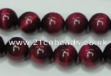 CTE138 15.5 inches 12mm round dyed tiger eye gemstone beads