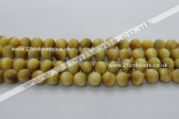 CTE1404 15.5 inches 12mm round golden tiger eye beads wholesale