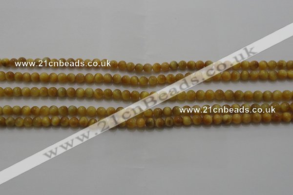 CTE1410 15.5 inches 4mm round golden tiger eye beads wholesale