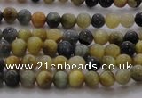 CTE1420 15.5 inches 4mm round golden & blue tiger eye beads wholesale