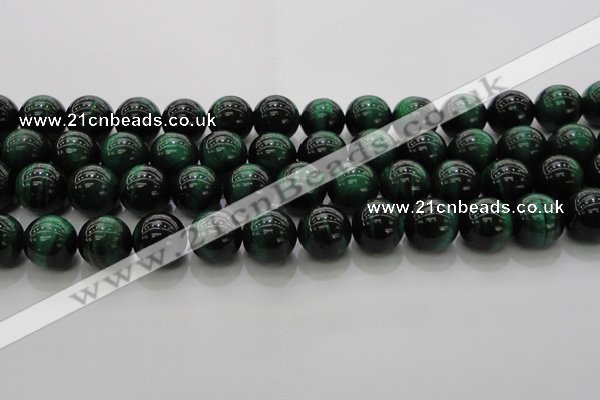 CTE1426 15.5 inches 16mm round green tiger eye beads wholesale