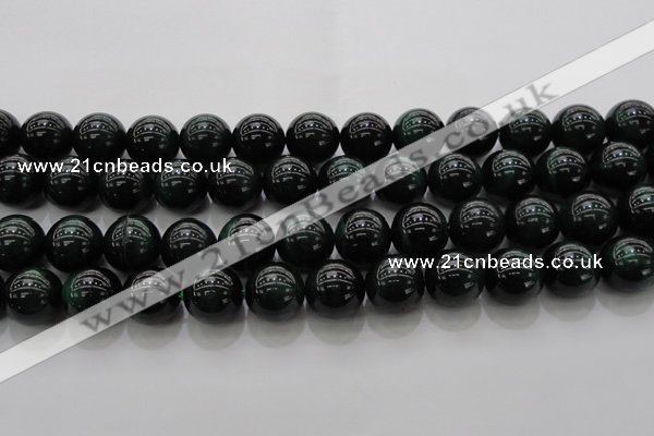 CTE1435 15.5 inches 14mm round green tiger eye beads wholesale