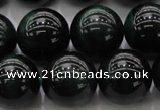 CTE1436 15.5 inches 16mm round green tiger eye beads wholesale