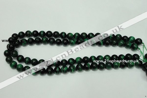 CTE144 15.5 inches 12mm round dyed tiger eye gemstone beads