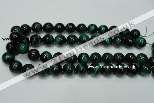 CTE145 15.5 inches 14mm round dyed tiger eye gemstone beads