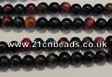 CTE147 15.5 inches 6mm round colorful tiger eye beads wholesale