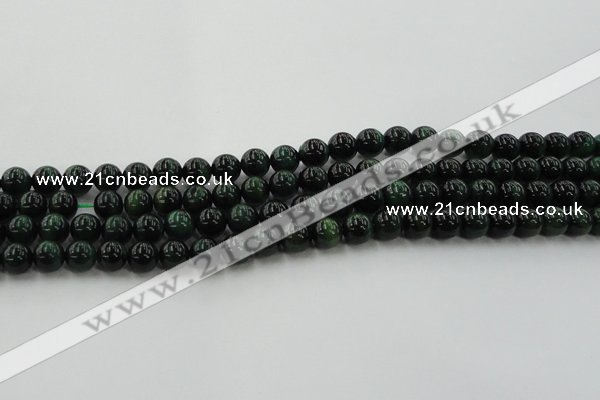 CTE1492 15.5 inches 8mm round green tiger eye beads wholesale