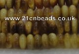 CTE1510 15.5 inches 4*6mm rondelle golden tiger eye beads