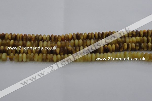 CTE1510 15.5 inches 4*6mm rondelle golden tiger eye beads