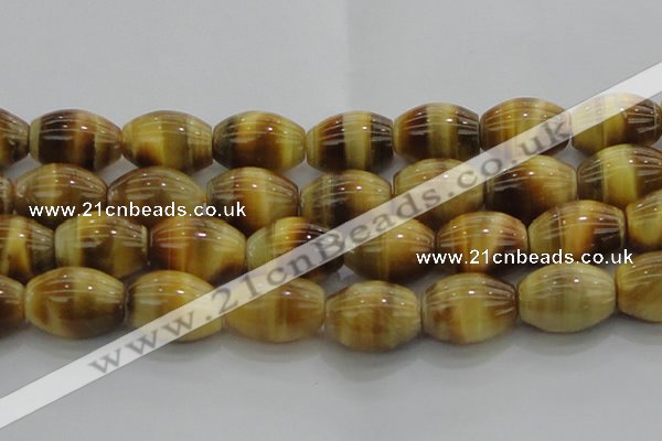 CTE1521 15.5 inches 18*25mm rice golden tiger eye beads wholesale