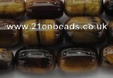 CTE1595 15.5 inches 10*15mm drum yellow tiger eye beads