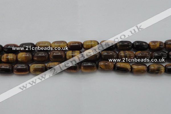 CTE1596 15.5 inches 12*16mm drum yellow tiger eye beads