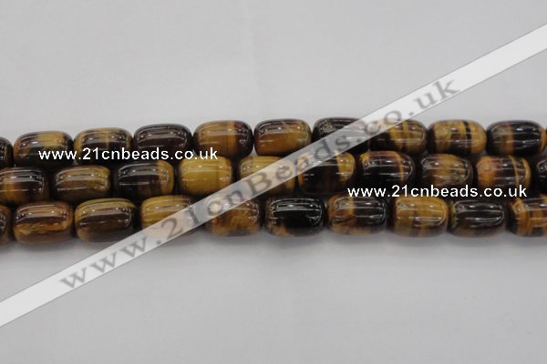 CTE1598 15.5 inches 15*20mm drum yellow tiger eye beads