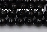 CTE1611 15.5 inches 6mm round A grade black tiger eye beads