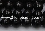 CTE1612 15.5 inches 8mm round A grade black tiger eye beads