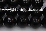 CTE1615 15.5 inches 14mm round A grade black tiger eye beads