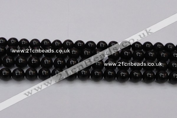 CTE1615 15.5 inches 14mm round A grade black tiger eye beads