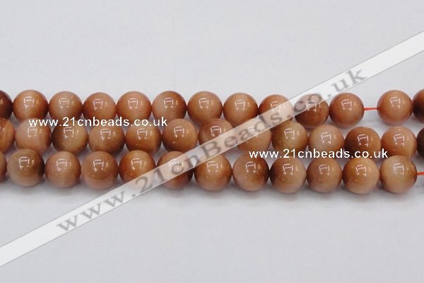 CTE1657 15.5 inches 18mm round sun orange tiger eye beads