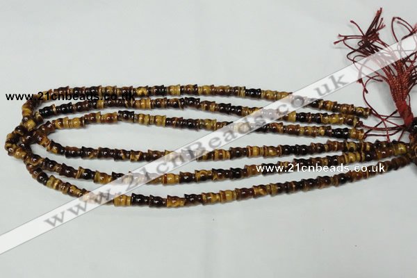 CTE167 15.5 inches 6*8mm yellow tiger eye gemstone beads