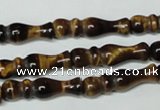 CTE169 15.5 inches 8*28mm yellow tiger eye gemstone beads