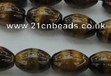 CTE1701 15.5 inches 12*16mm rice yellow tiger eye beads