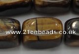 CTE1709 15.5 inches 14*22mm nuggets yellow tiger eye beads