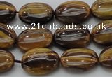 CTE1714 15.5 inches 10*14mm oval yellow tiger eye beads wholesale