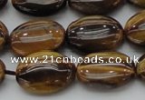 CTE1716 15.5 inches 13*18mm oval yellow tiger eye beads wholesale