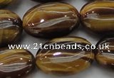 CTE1718 15.5 inches 18*25mm oval yellow tiger eye beads wholesale