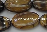 CTE1719 15.5 inches 20*30mm oval yellow tiger eye beads wholesale