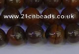 CTE1783 15.5 inches 10mm round yellow iron tiger beads wholesale