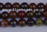 CTE1790 15.5 inches 4mm round red iron tiger beads wholesale