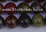 CTE1794 15.5 inches 12mm round red iron tiger beads wholesale