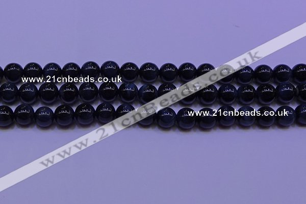 CTE1852 15.5 inches 8mm round blue tiger eye beads wholesale