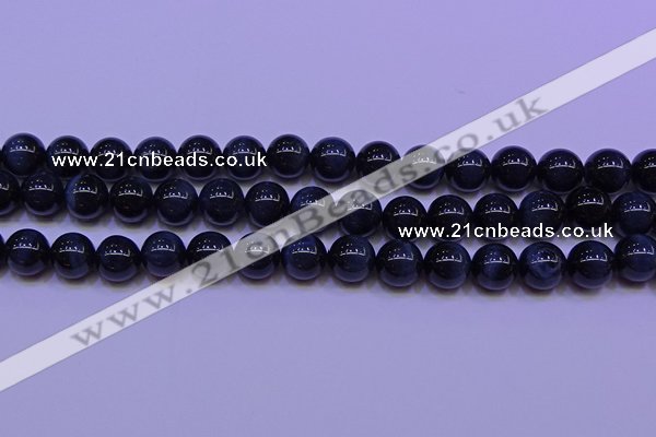 CTE1853 15.5 inches 10mm round blue tiger eye beads wholesale