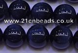 CTE1854 15.5 inches 12mm round blue tiger eye beads wholesale