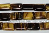 CTE190 15.5 inches 15*20mm rectangle yellow tiger eye gemstone beads