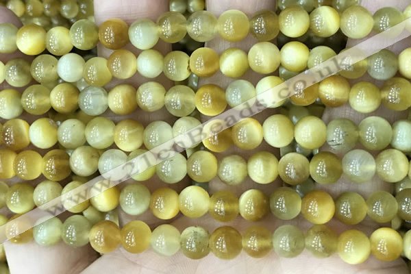 CTE2008 15.5 inches 6mm round golden tiger eye beads wholesale