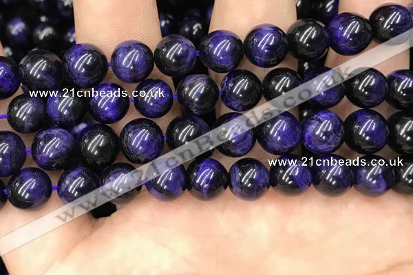 CTE2026 15.5 inches 14mm round purple tiger eye beads wholesale