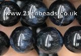 CTE2031 15.5 inches 10mm round blue tiger eye gemstone beads