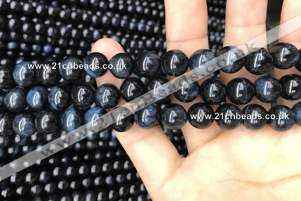 CTE2031 15.5 inches 10mm round blue tiger eye gemstone beads