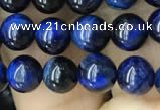 CTE2036 15.5 inches 6mm round blue tiger eye beads wholesale